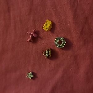 Lot of 5 Origami Owl Charms